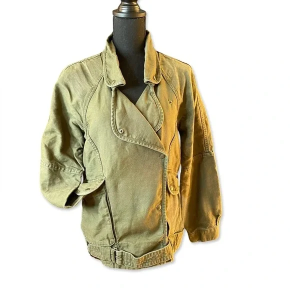 WILFRED Free Artizia Women’s Utility Dab Olive Green Army Green Size Medium - Picture 3 of 12